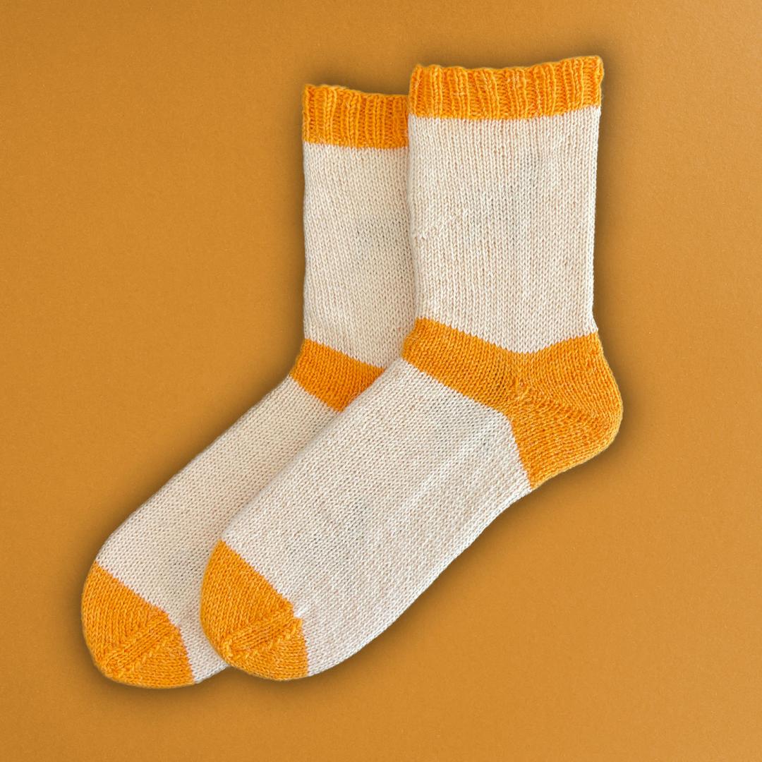 Kremke Soul Wool - Poppy Socks: Yarn Kit for 12 Colourful Socks (CLEARANCE)
