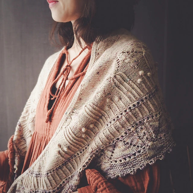 Tassy Shawl Kit (Irene Lin x Shangdrok Yarn)