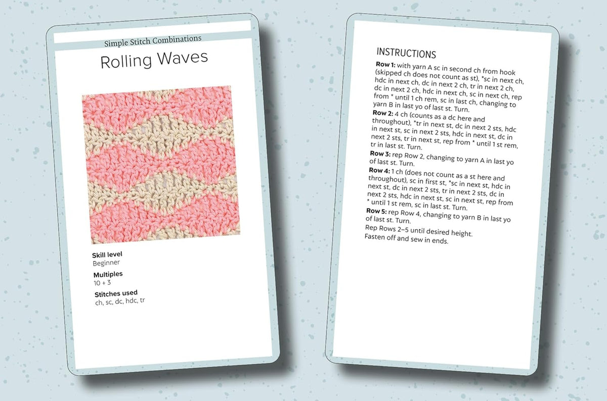 Bella Coco's Crochet Stitch Card Deck