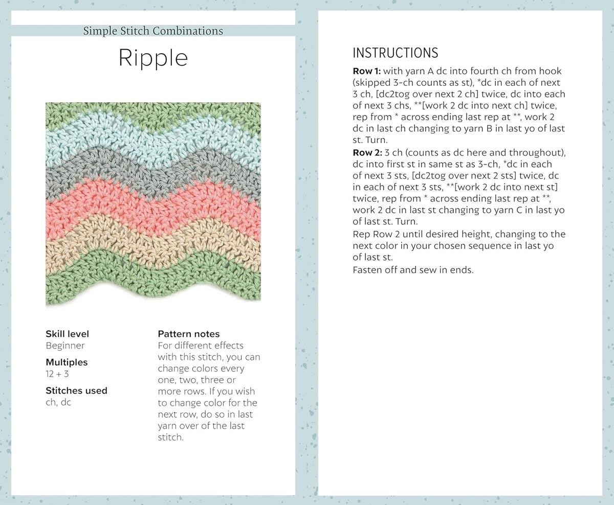 Bella Coco's Crochet Stitch Card Deck