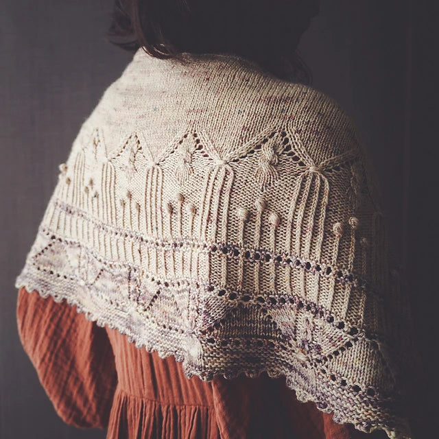 Tassy Shawl Kit (Irene Lin x Shangdrok Yarn)