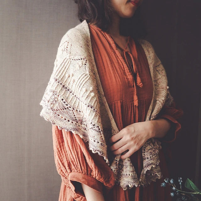 Tassy Shawl Kit (Irene Lin x Shangdrok Yarn)