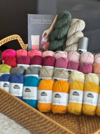 Kremke Soul Wool - Poppy Socks: Yarn Kit for 12 Colourful Socks (CLEARANCE)