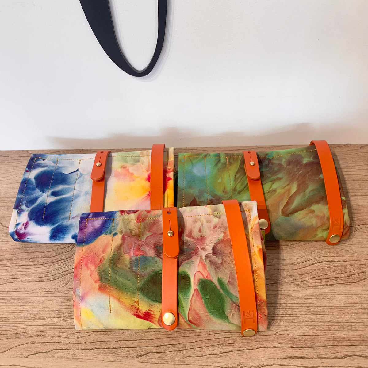 Hide & Hammer - #03 Ice-Dyed Canvas Bag