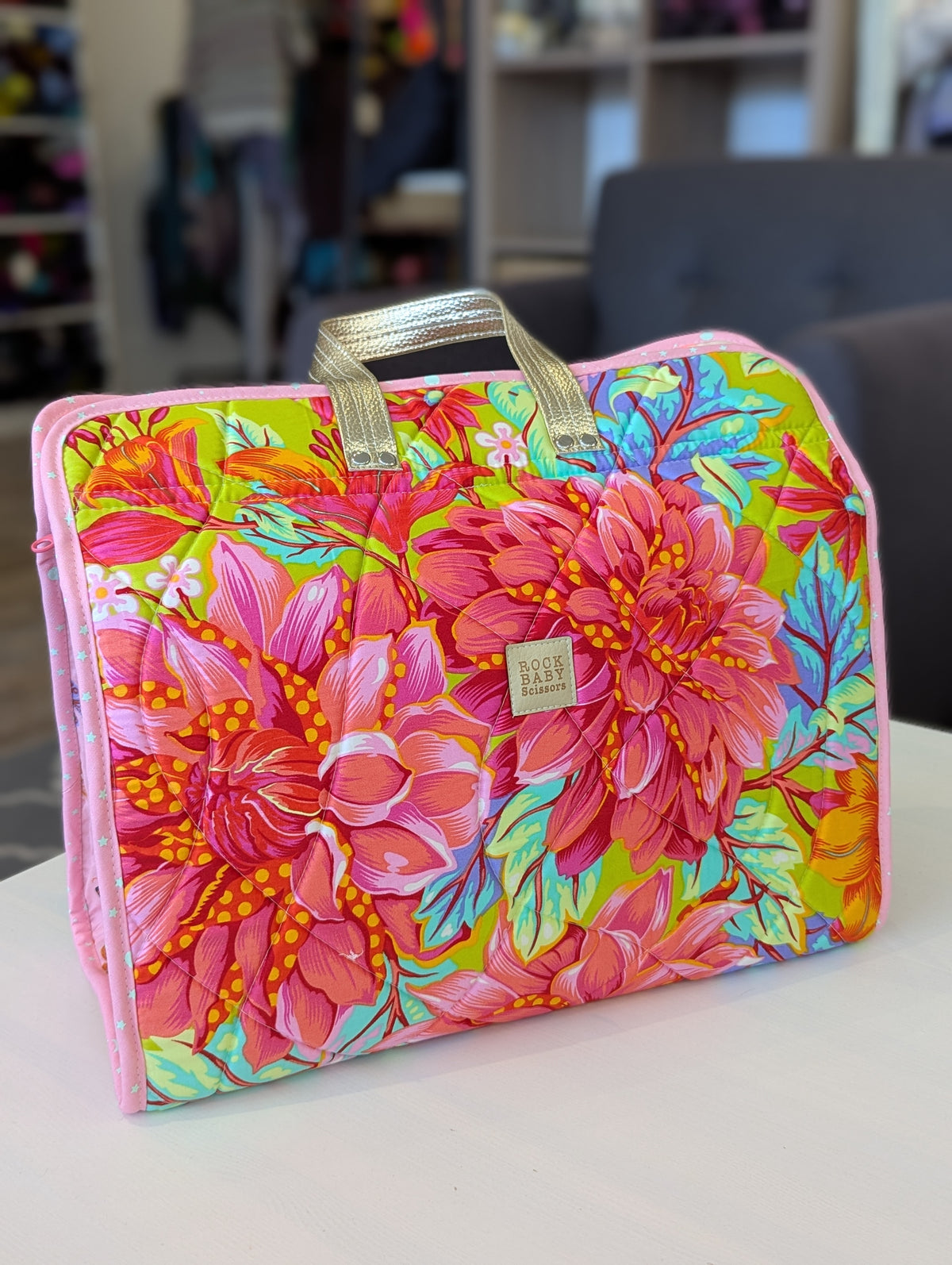 Rock Baby Scissors Maker's Tote