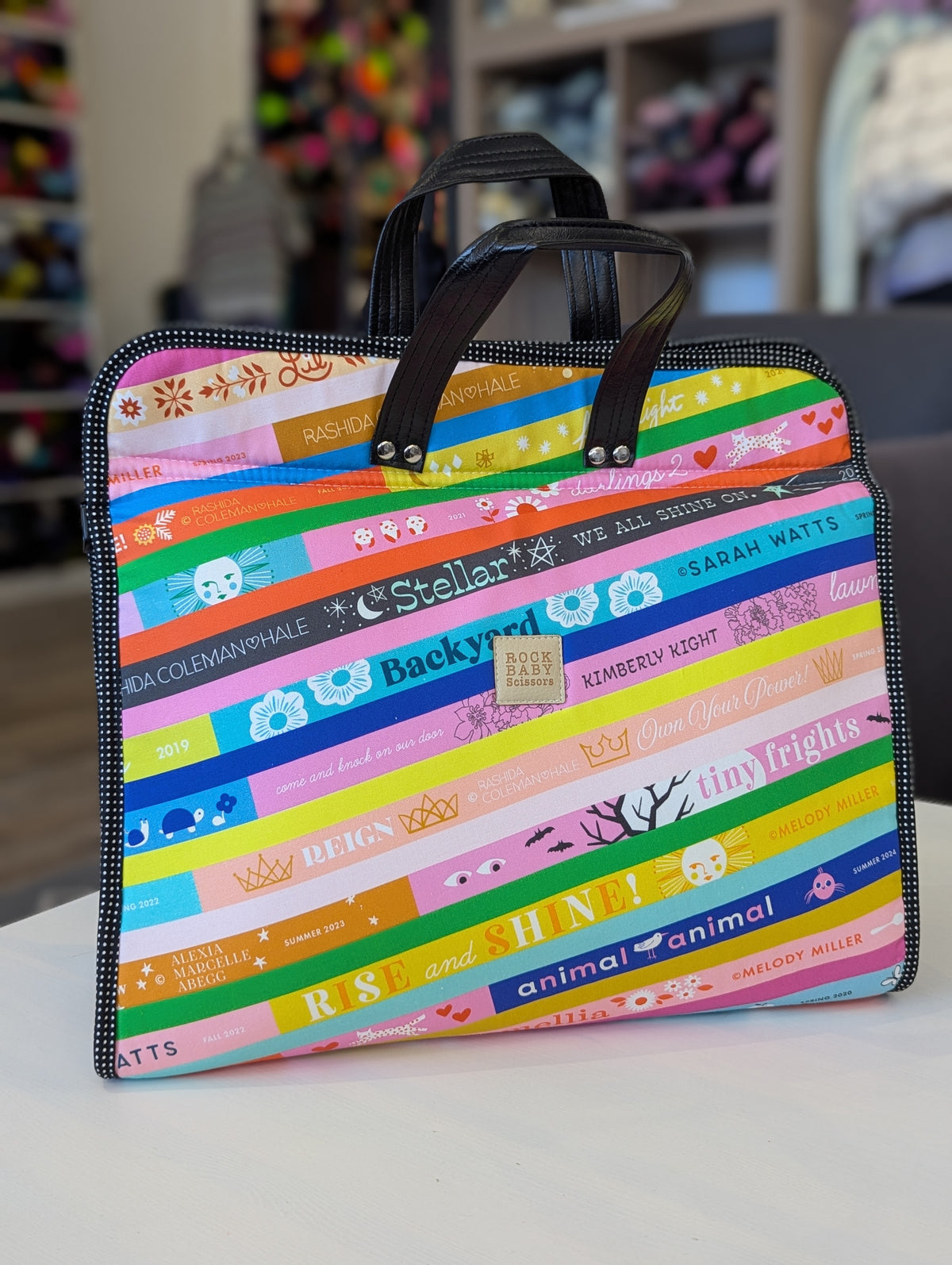 Rock Baby Scissors Maker's Tote