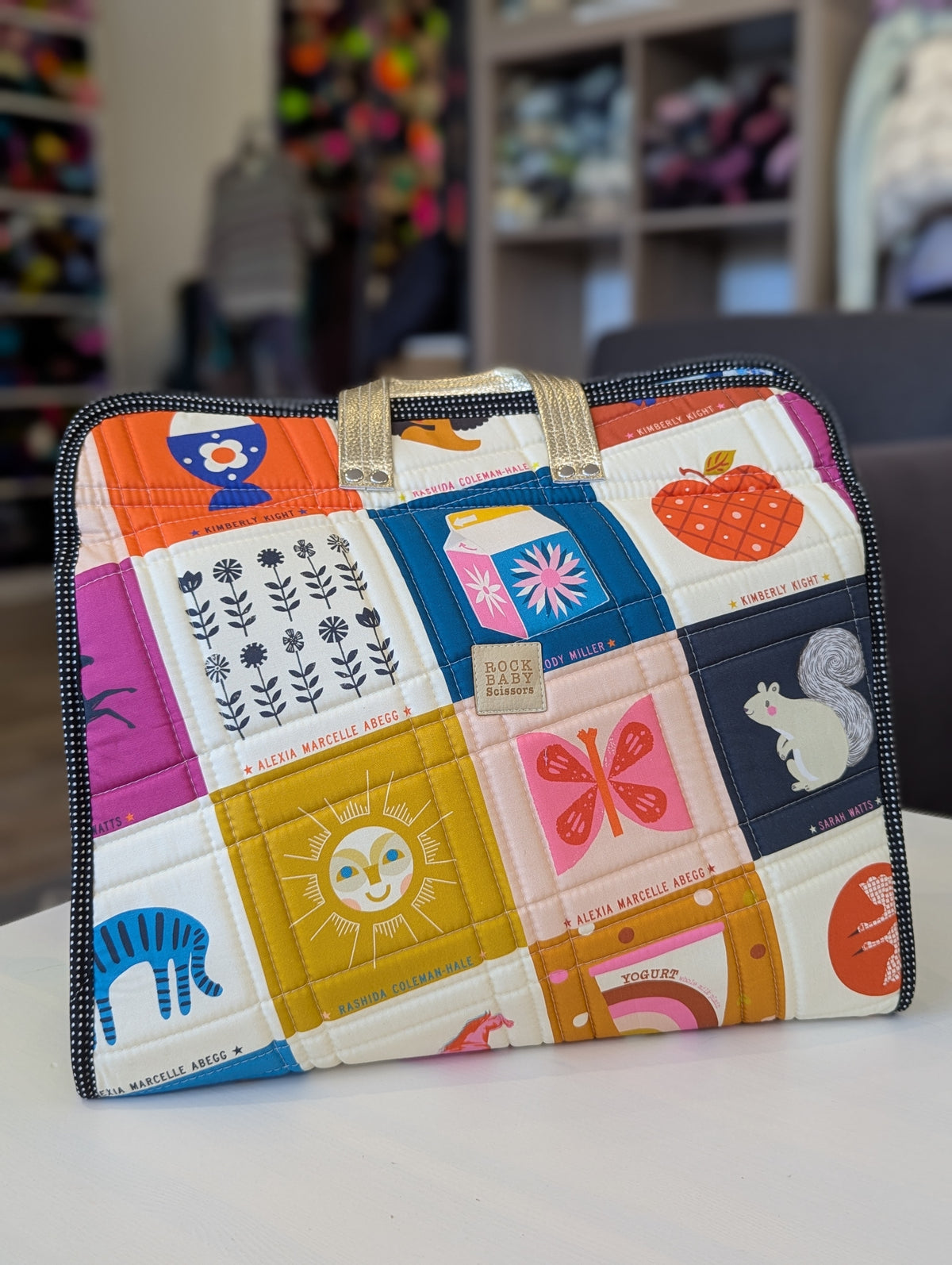 Rock Baby Scissors Maker's Tote