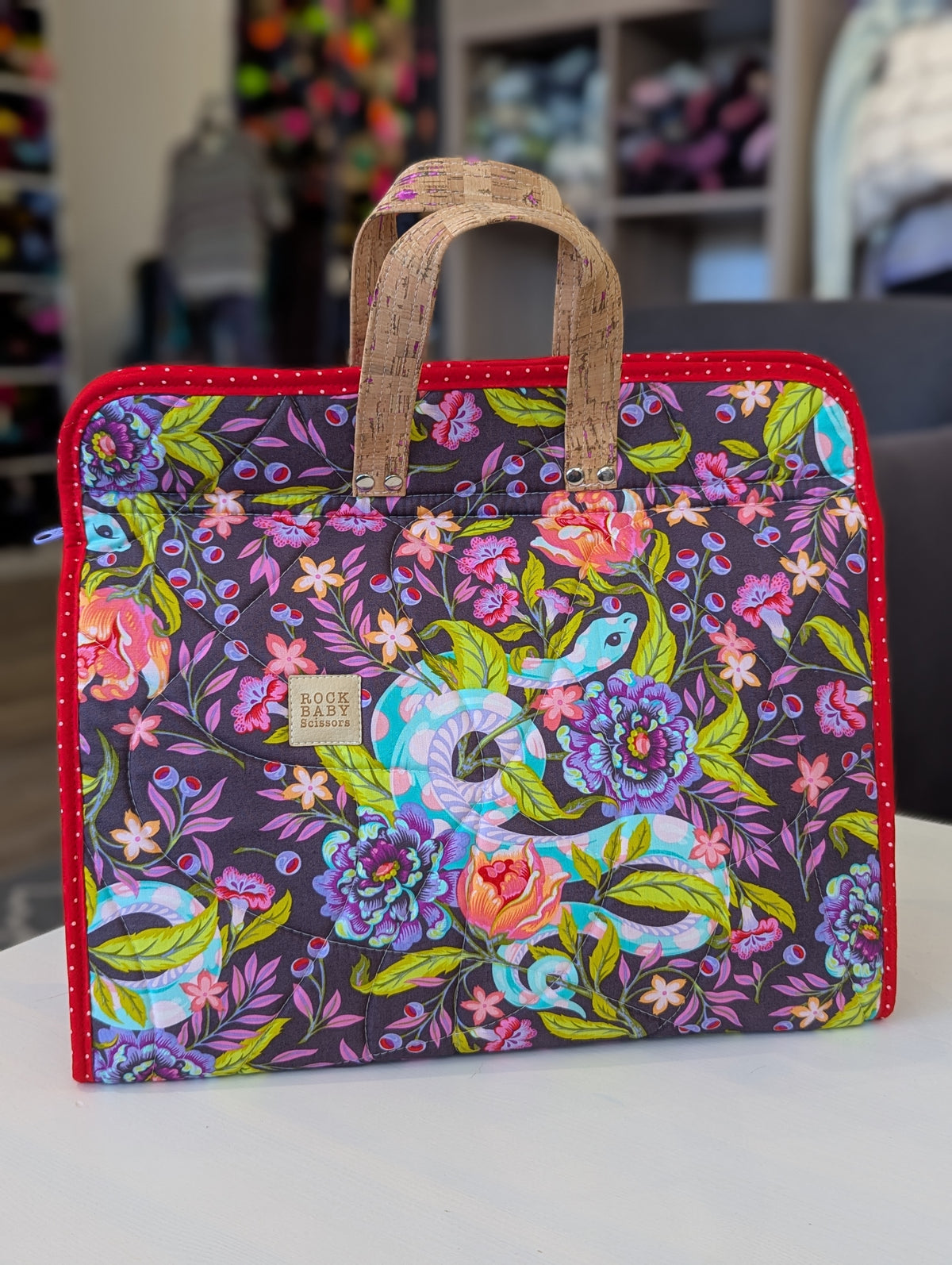 Rock Baby Scissors Maker's Tote