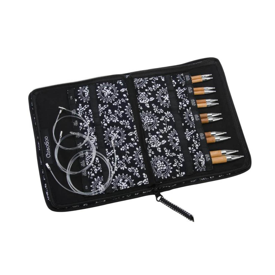 ChiaoGoo SPIN 5" Bamboo Large Interchangeable Needle Set