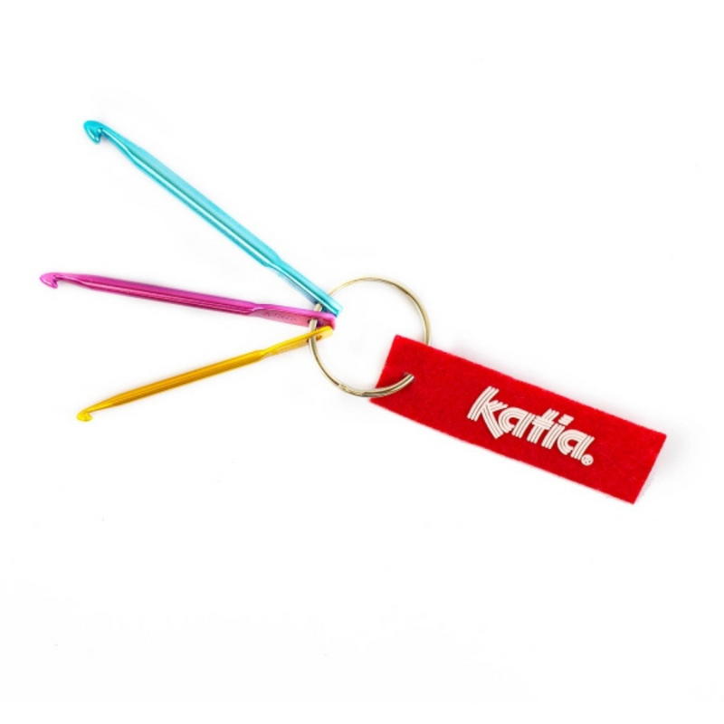 Katia - Crochet Hook Keychain