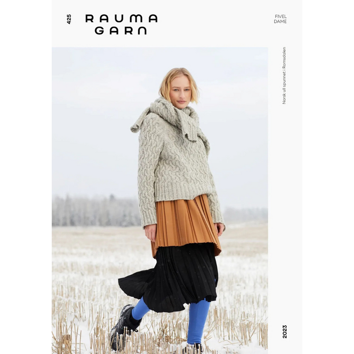 Rauma Garn 425 Fivel Dame