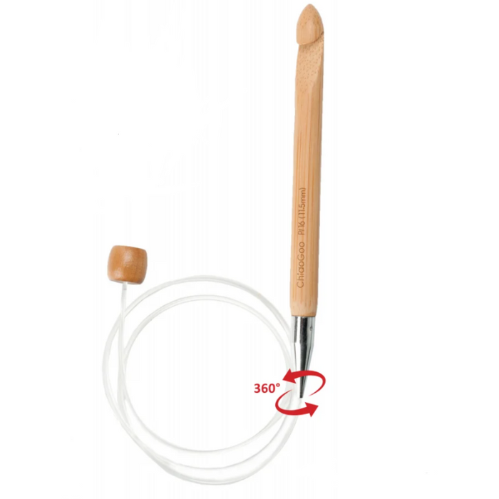 Chiaogoo Flexible Tunisian Crochet Hooks