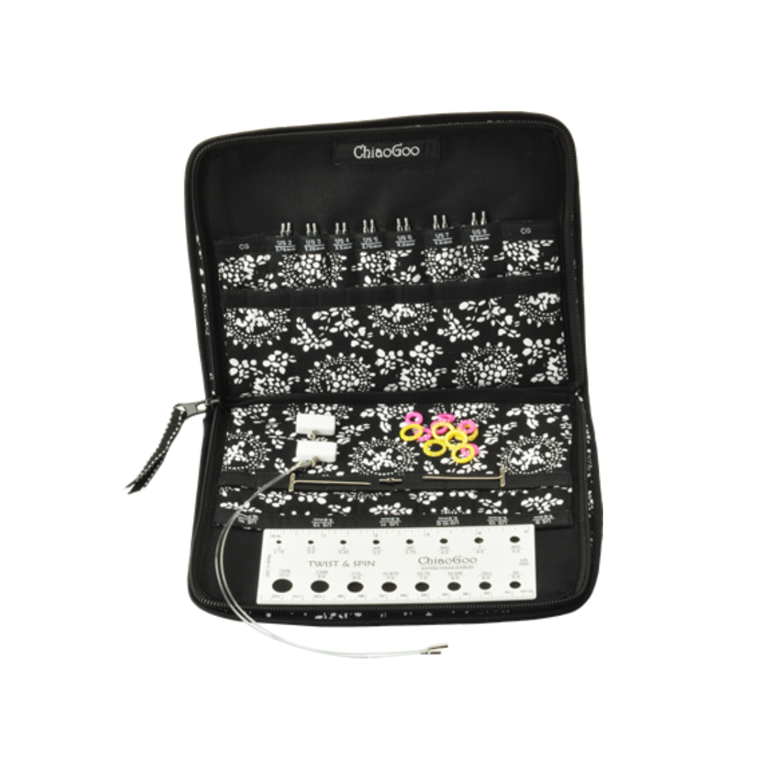 ChiaoGoo SPIN 4" Bamboo Small Interchangeable Needle Set