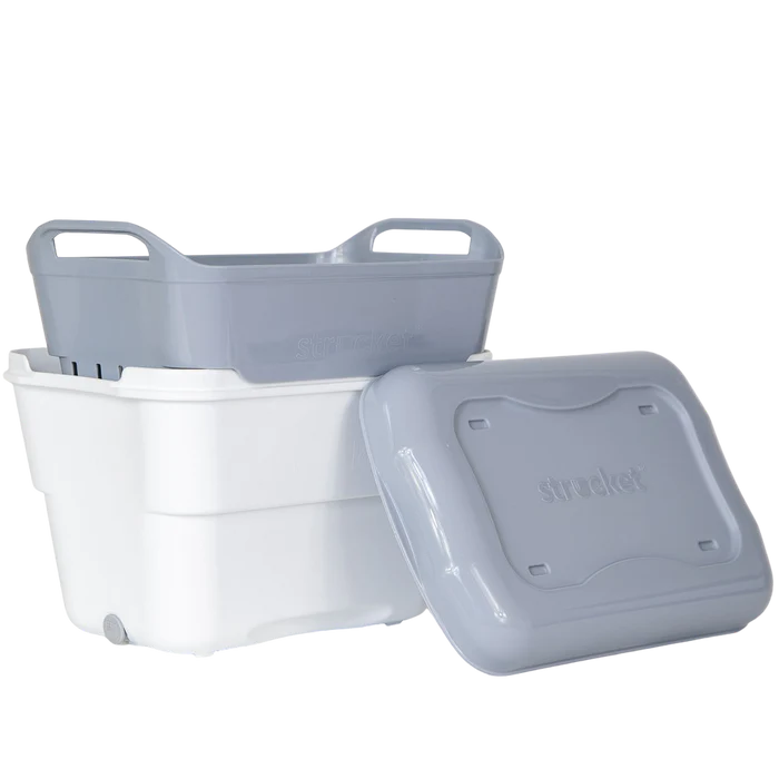 Strucket 4.5L Mini Strainer Bucket with Lid