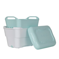 Strucket 4.5L Mini Strainer Bucket with Lid