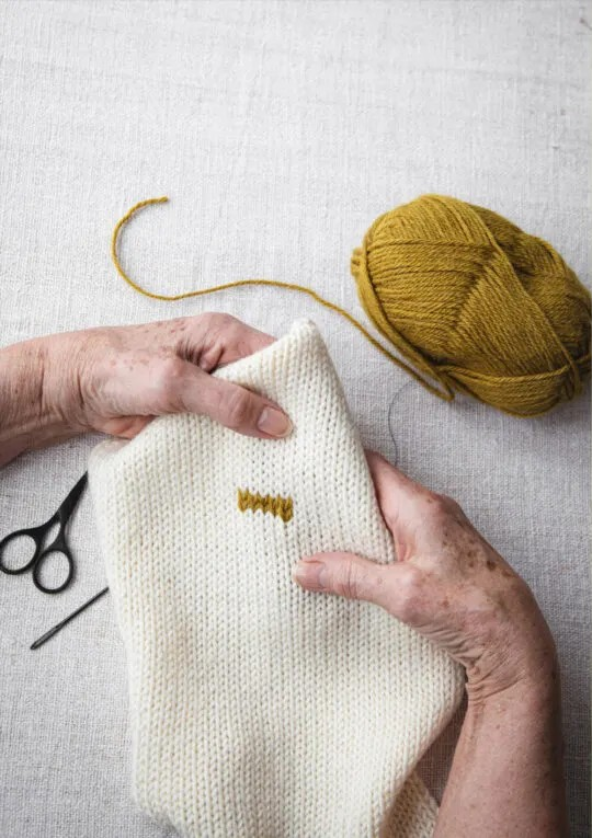 The Art of Knitwear Repair