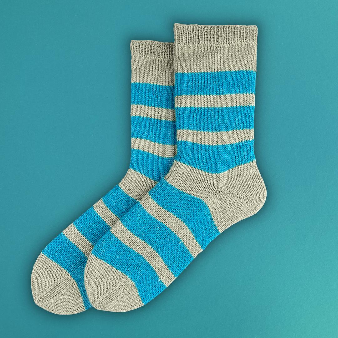 Kremke Soul Wool - Poppy Socks: Yarn Kit for 12 Colourful Socks (CLEARANCE)