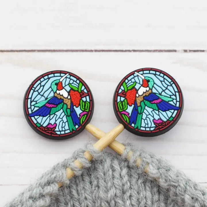 Fox & Pine Stitch Stoppers