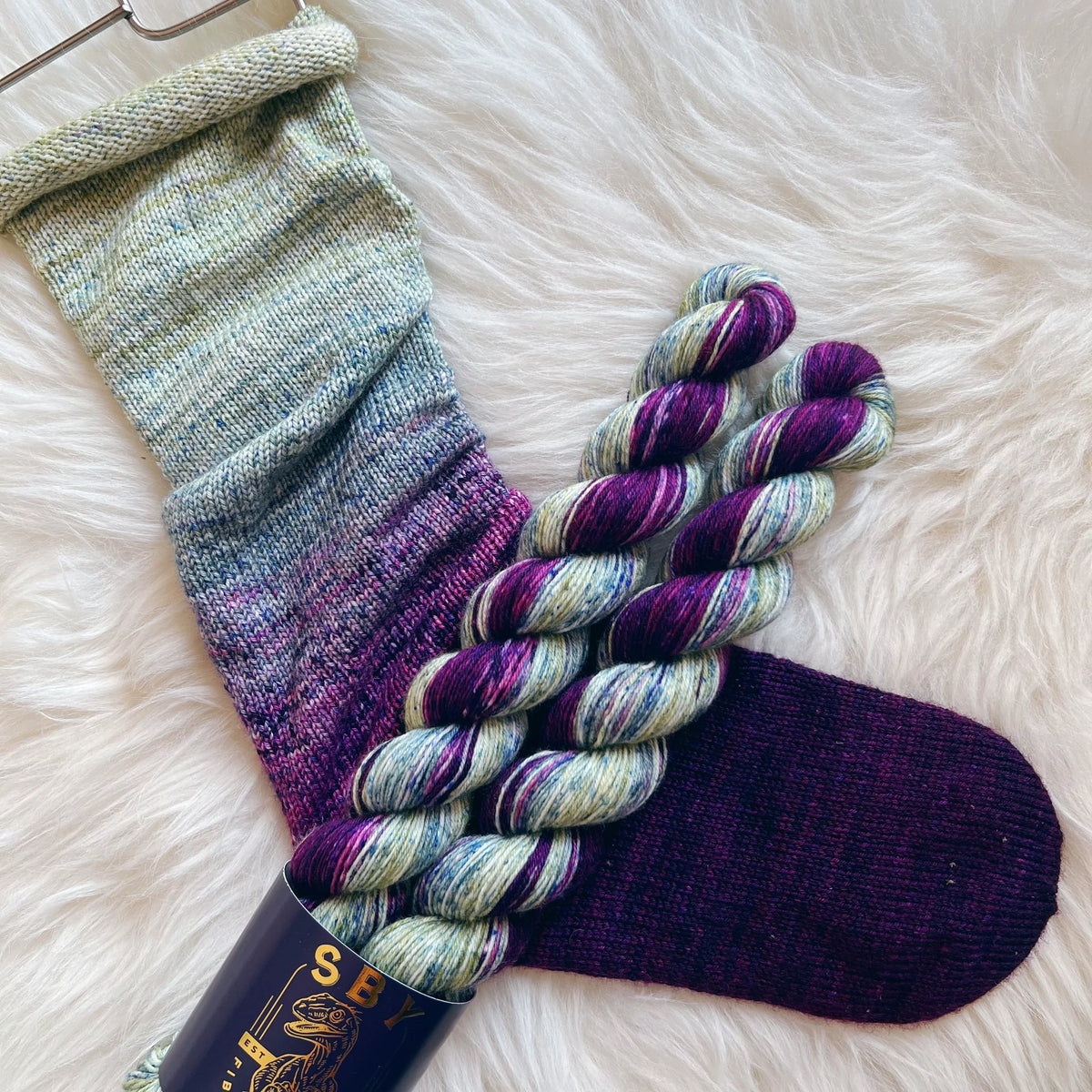 Shirley Brian Yarns - Deconstructed Fade Sock
