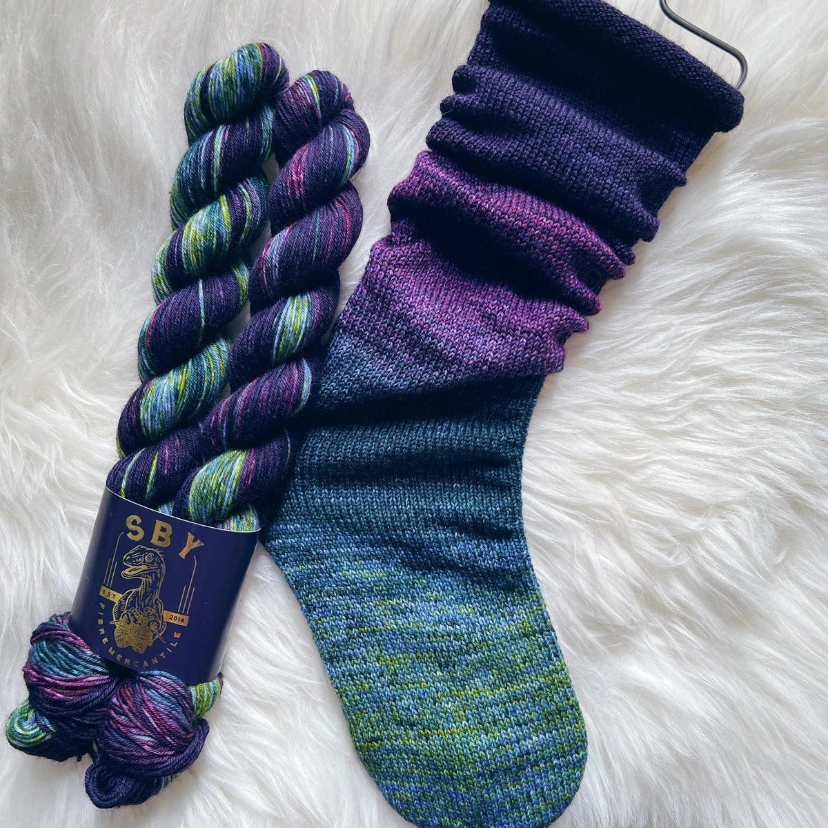 Shirley Brian Yarns - Deconstructed Fade Sock