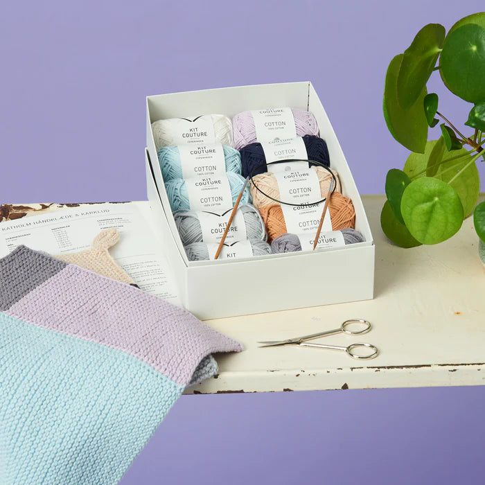 Kit Couture - Katholm Tea Towel & Dish Cloth Kit