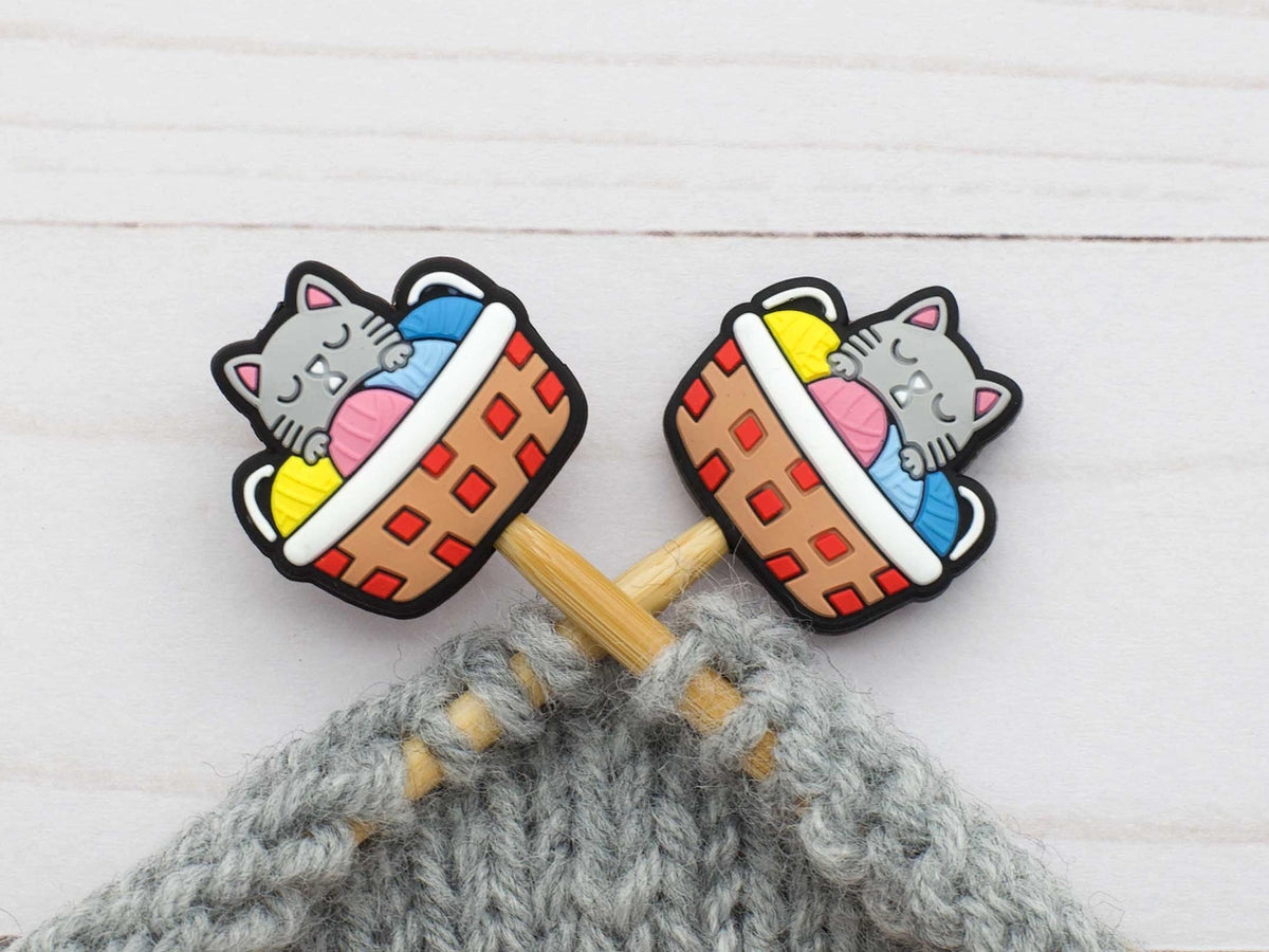 Fox & Pine Stitch Stoppers