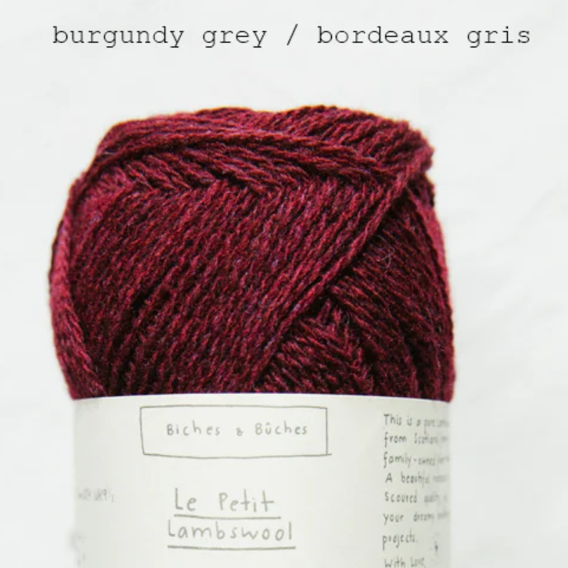 Biches & Bûches - Le Petit Lambswool
