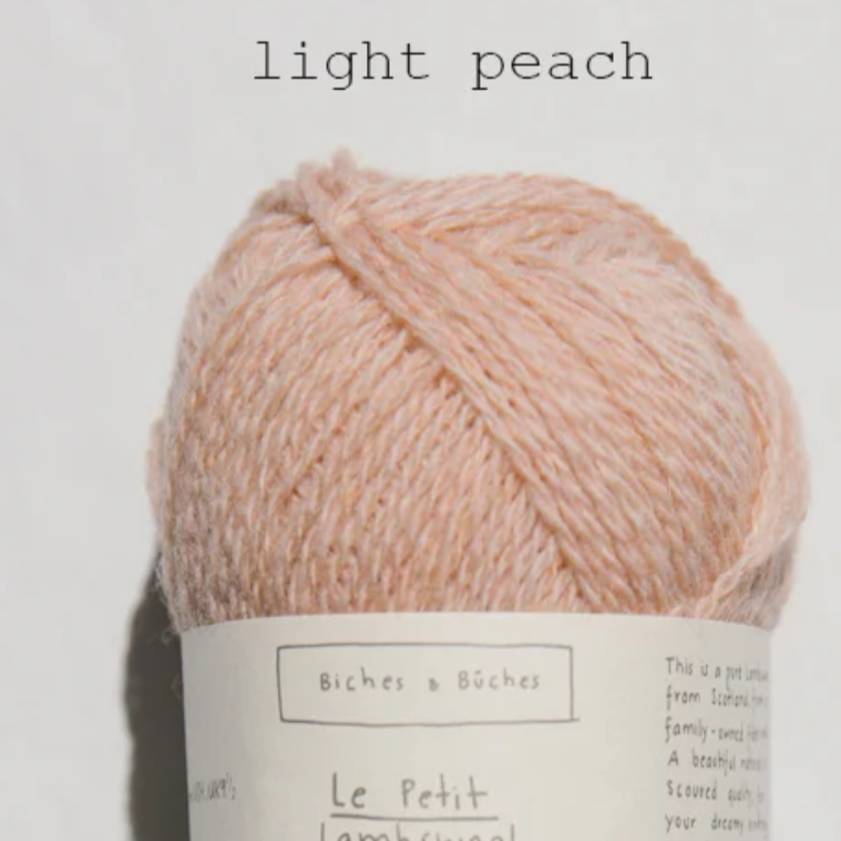Biches & Bûches - Le Petit Lambswool