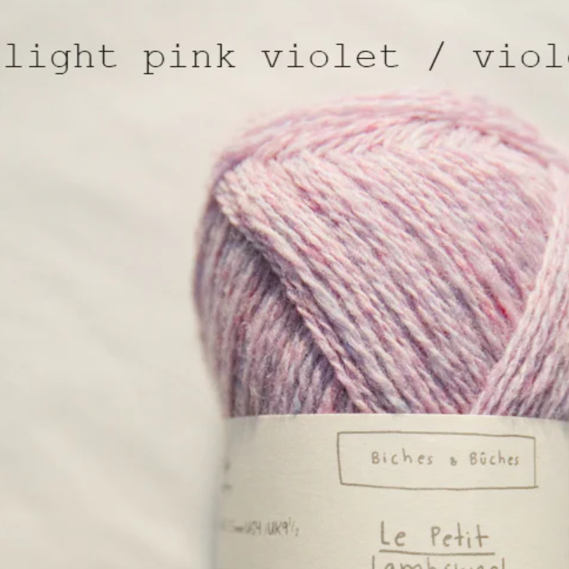 Biches & Bûches - Le Petit Lambswool