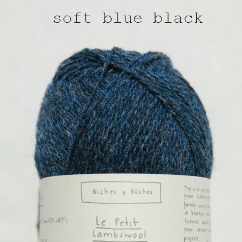 Biches & Bûches - Le Petit Lambswool