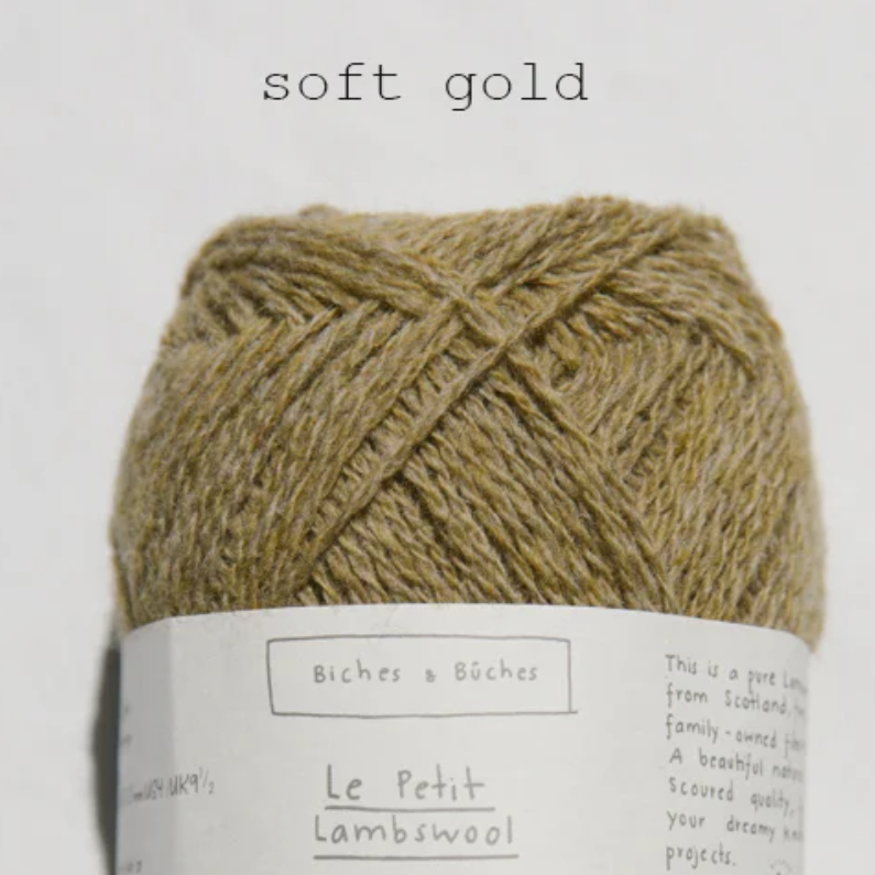 Biches & Bûches - Le Petit Lambswool