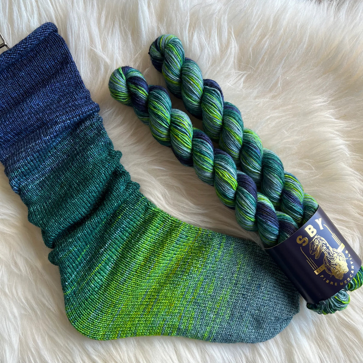 Shirley Brian Yarns - Deconstructed Fade Sock