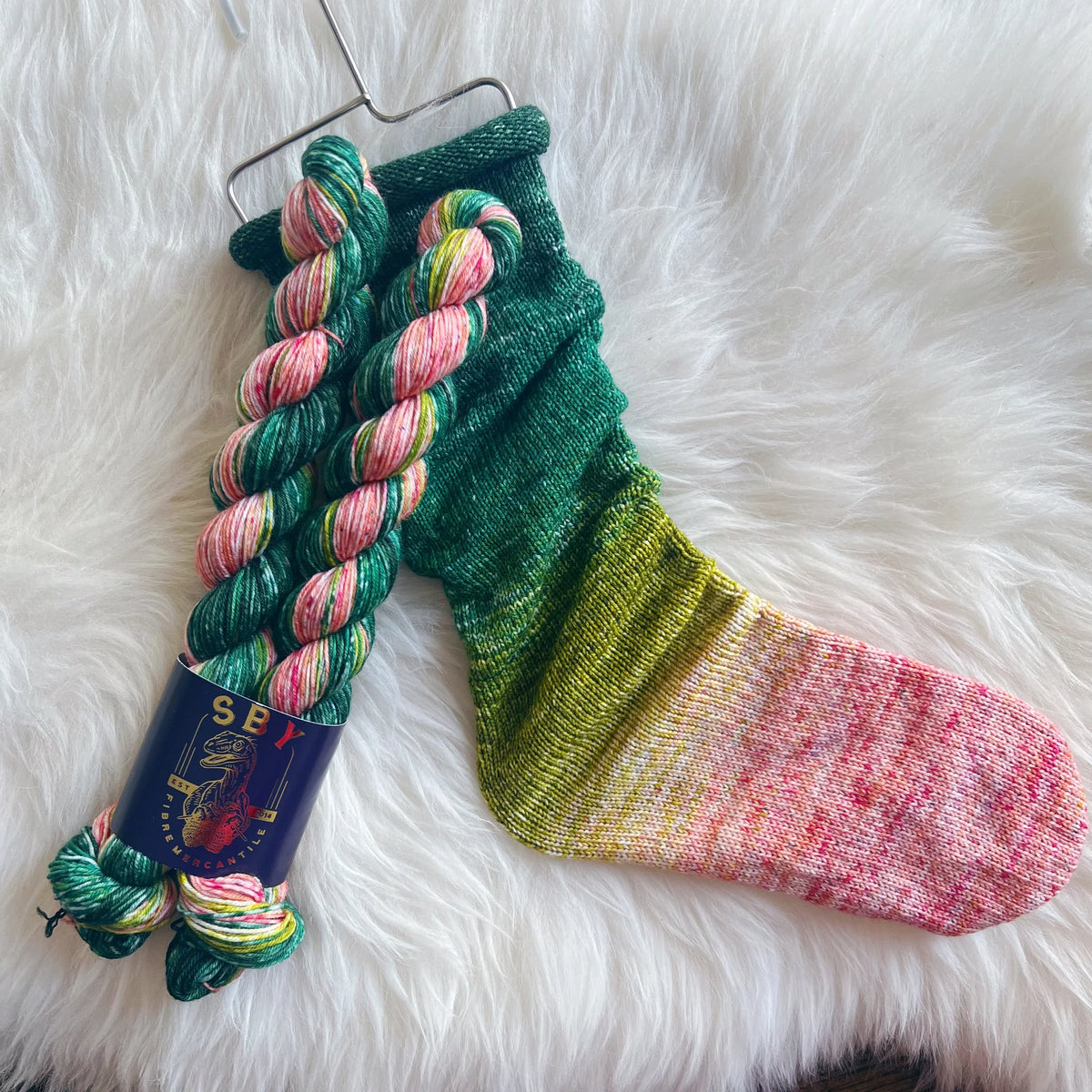 Shirley Brian Yarns - Deconstructed Fade Sock