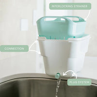 Strucket 4.5L Mini Strainer Bucket with Lid