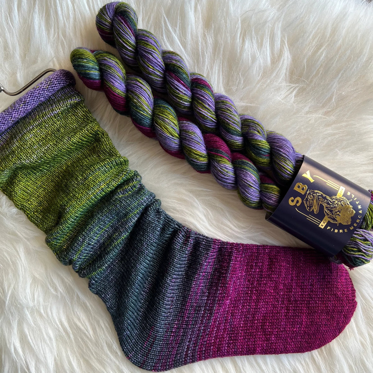 Shirley Brian Yarns - Deconstructed Fade Sock