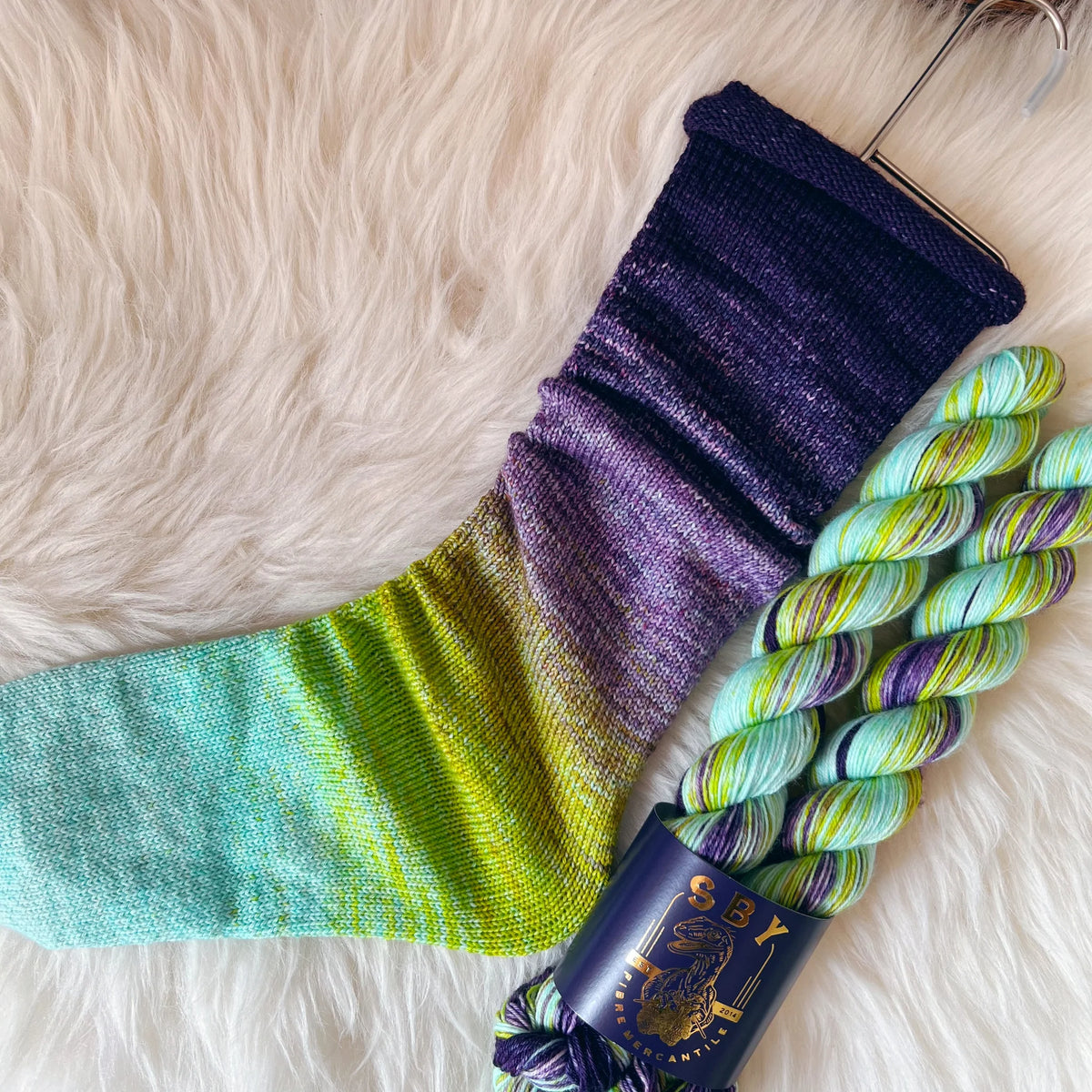 Shirley Brian Yarns - Deconstructed Fade Sock