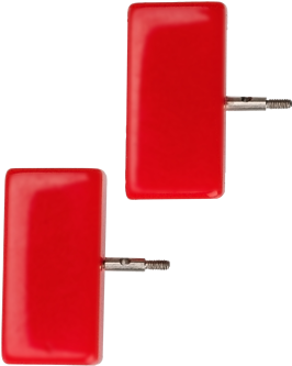 Red ChiaoGoo Knitters End Stoppers