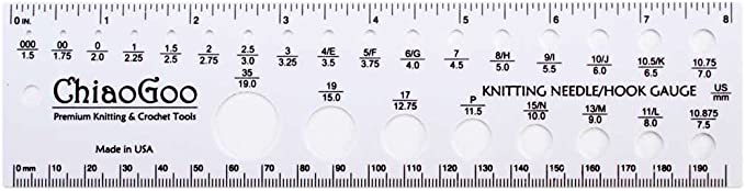 Chiaogoo Needle Gauge
