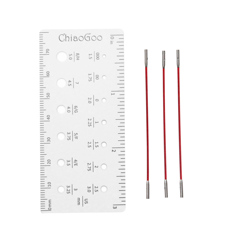 ChiaoGoo Twist Red Lace Cables