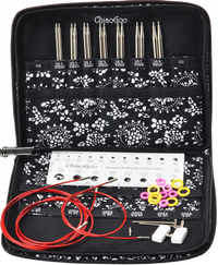 ChiaoGoo TWIST 5" Complete Interchangeable Knitting Needle Set Open view