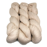 Sabri Fingering Organic Cotton with Baby Alpaca cream Yarn