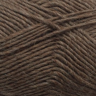 camarose - lama uld 1/2 6085 brunmeleret