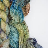 Twisted Willow - Merino Linen Singles Single Ply Canadian Fingering Yarn