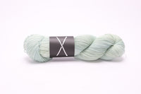 boots by the knitting loft - merino fingering yarn (part 1) frosty mint