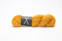 boots by the knitting loft - merino fingering yarn (part 1) golden poppy