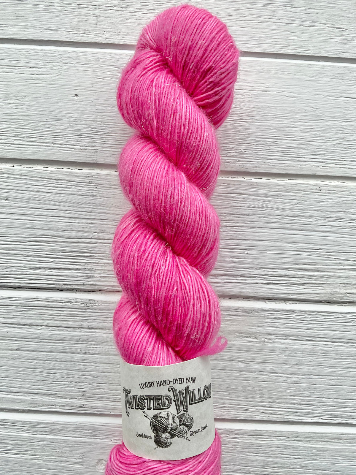 Twisted Willow - Merino Linen Singles Single Ply Canadian Fingering Yarn