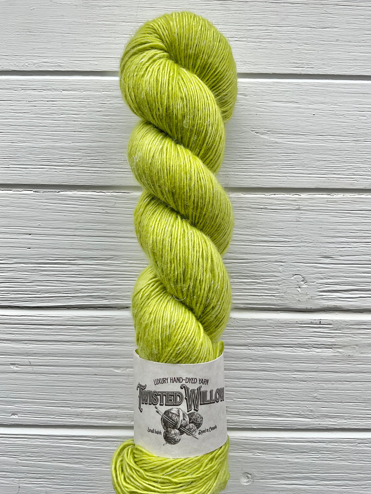 Twisted Willow - Merino Linen Singles Single Ply Canadian Fingering Yarn
