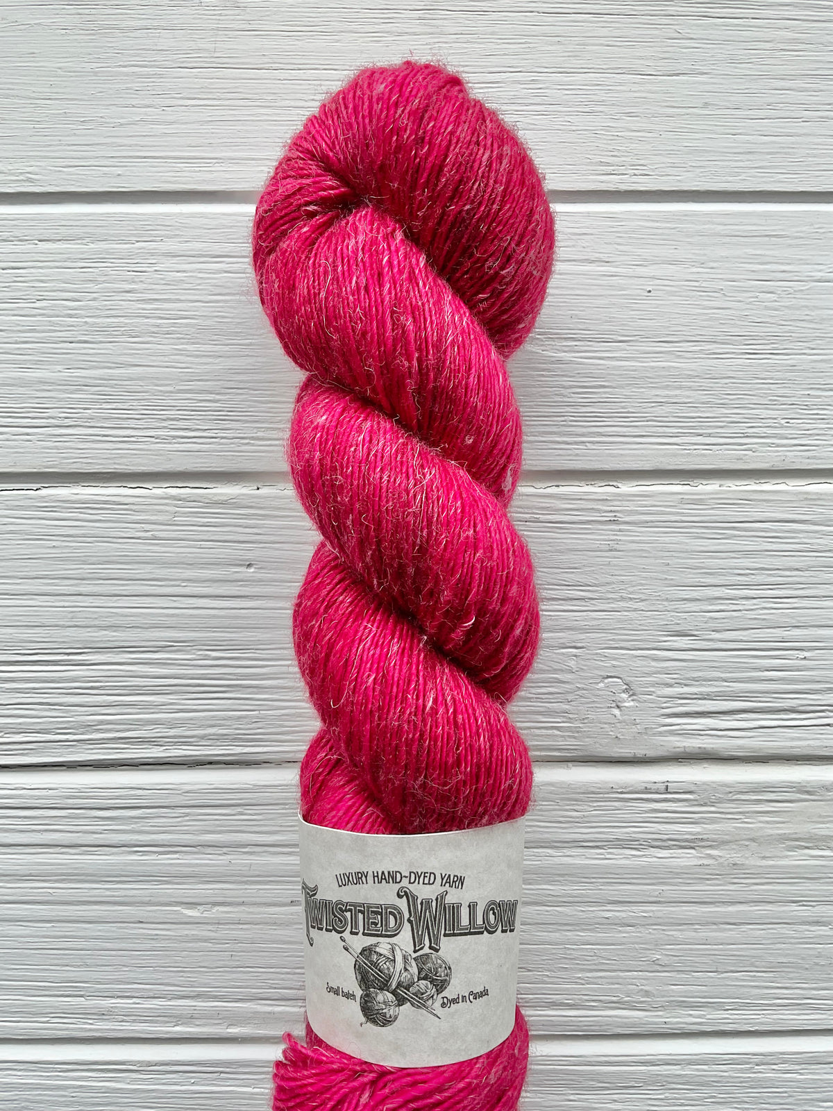 Twisted Willow - Merino Linen Singles Single Ply Canadian Fingering Yarn
