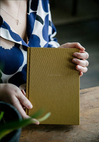 Laine - My Knitting Notes Mustard Notebook Available in Toronto