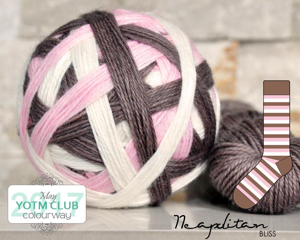 bliss by the cozy knitter neopolitan (brown mini)